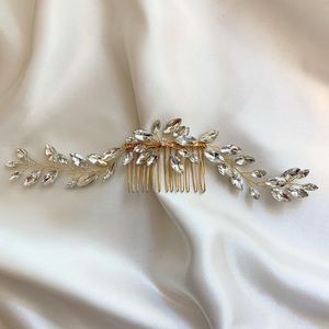 BRIDAL - SOFIA Gemstones Hair Comb Piece